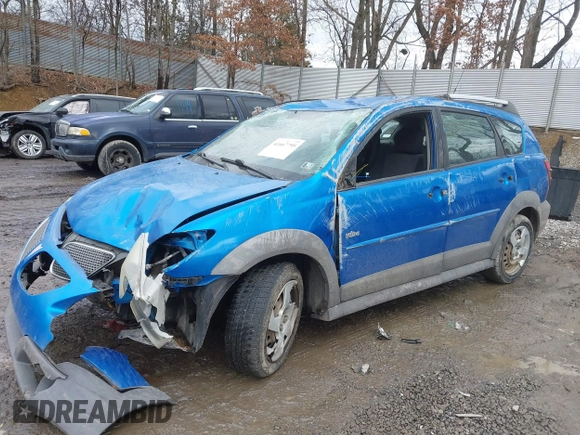 2007 Pontiac Vibe with VIN 5Y2SL65867Z406906, listed as a IAAI auction lot 41667795 with 255,863 mi miles. Bid and sale history available at carsss.com. Image 18.