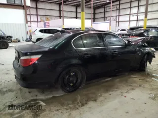 2007 BMW 5 Series 530i with VIN WBANE73517CM49989, listed as a Copart auction lot 88789365 with Not Provided miles and Non Repairable. Bid and sale history available at DreamBid. Image 3.