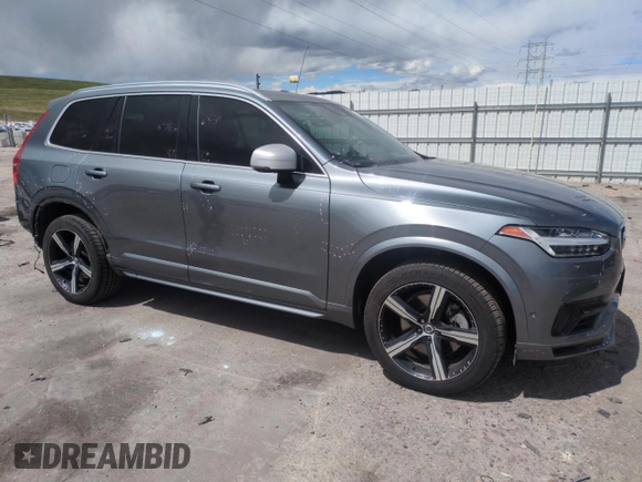 2017 Volvo XC90 R-Design with VIN YV4BC0PM6H1130568, listed as a Copart auction lot 54856725 with 56,462 mi miles and Salvage Title. Bid and sale history available at DreamBid. Image 4.