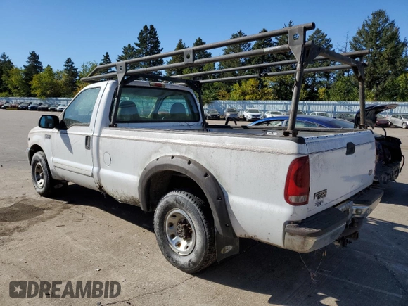 2002 Ford F-350 with VIN 1FTSF30S02EC49608, listed as a Copart auction lot 76176934 with 146,708 mi miles and Clean title. Bid and sale history available at DreamBid. Image 2.