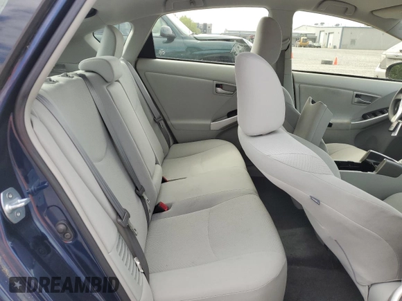 2013 Toyota Prius One with VIN JTDKN3DU9D1622718, listed as a Copart auction lot 65586695 with 79,305 mi miles and Salvage title. Bid and sale history available at DreamBid. Image 11.