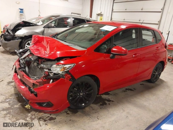 2018 Honda Fit Sport with VIN 3HGGK5H6XJM705225, listed as a IAAI auction lot 41512612 with 126,005 mi miles. Bid and sale history available at carsss.com. Image 2.