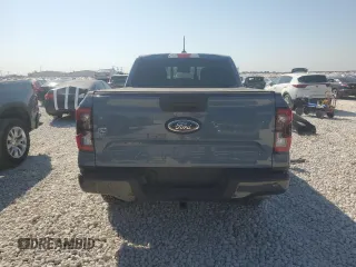 2024 Ford Ranger XLT with VIN 1FTER4GH9RLE15232, listed as a Copart auction lot 76024594 with 3,880 mi miles and Salvage Title. Bid and sale history available at carsss.com. Image 6.