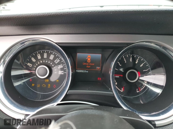 2014 Ford Mustang V6 with VIN 1ZVBP8EM1E5205591, listed as a Copart auction lot 87400314 with 102,002 mi miles and Salvage Title. Bid and sale history available at carsss.com. Image 9.