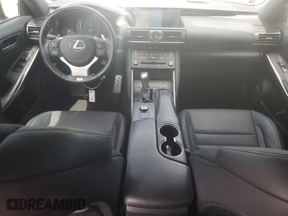 2019 Lexus IS with VIN JTHBA1D28K5099730, listed as a Copart auction lot 49383875 with 63,777 mi miles and Salvage Title. Bid and sale history available at carsss.com. Image 8.