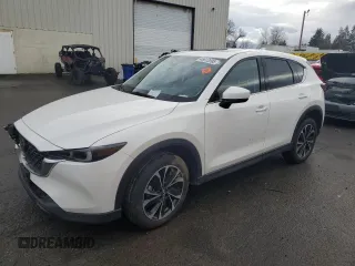 2022 Mazda CX-5 2.5 S Premium Package with VIN JM3KFBDM9N1534431, listed as a Copart auction lot 45612095 with 29,667 mi miles and Salvage Title. Bid and sale history available at carsss.com. Image 1.