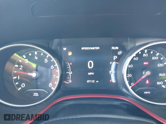 2020 Jeep Compass Trailhawk with VIN 3C4NJDDB4LT144129, listed as a IAAI auction lot 42582688 with 67,112 mi miles and . Bid and sale history available at DreamBid. Image 7.