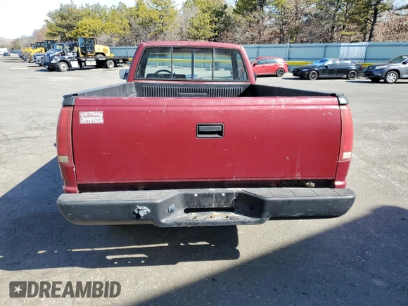 1989 GMC Sierra 1500 with VIN 1GTDC14H5KE547219, listed as a Copart auction lot 48309985 with 36,335 mi miles and Non Repairable. Bid and sale history available at DreamBid. Image 6.
