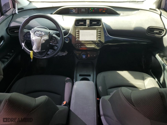 2020 Toyota Prius L Eco with VIN JTDKARFU3L3122858, listed as a Copart auction lot 51014035 with 99,110 mi miles and Salvage Title. Bid and sale history available at carsss.com. Image 8.