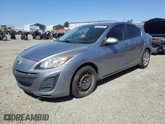 2011 Mazda Mazda3 i Sport with VIN JM1BL1UF5B1485625, listed as a Copart auction lot 49247685 with 123,487 mi miles and Salvage Title. Bid and sale history available at carsss.com. Image 1.