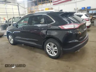 2015 Ford Edge SEL with VIN 2FMTK4J92FBC24398, listed as a Copart auction lot 46576435 with 71,763 mi miles and Salvage Title. Bid and sale history available at carsss.com. Image 2.