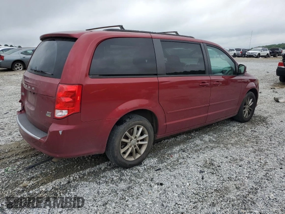 2014 Dodge Grand Caravan SXT with VIN 2C4RDGCG8ER120834, listed as a Copart auction lot 53630565 with 245,454 mi miles and Salvage Title. Bid and sale history available at DreamBid. Image 3.