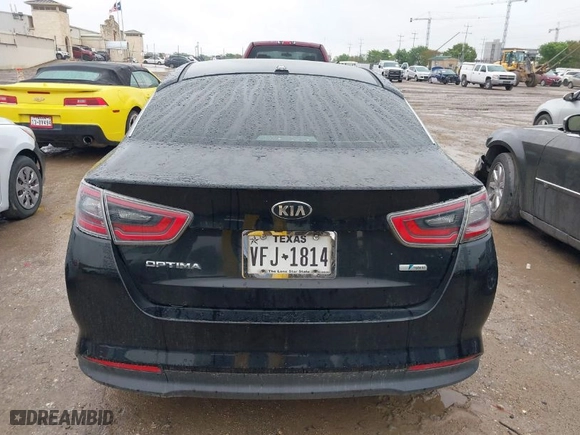 2016 Kia Optima Hybrid with VIN KNAGM4AD7G5093010, listed as a IAAI auction lot 41907057 with NaN miles. Bid and sale history available at carsss.com. Image 16.
