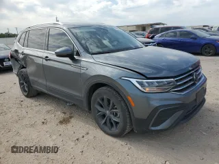 2023 Volkswagen Tiguan SE with VIN 3VV3B7AX0PM054872, listed as a Copart auction lot 53662845 with 55,240 mi miles and Salvage title. Bid and sale history available at DreamBid. Image 4.