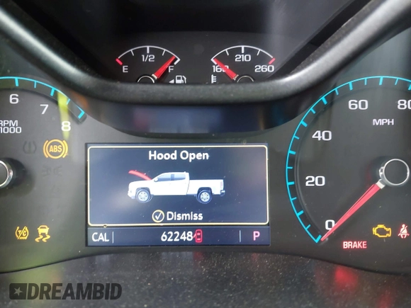 2019 GMC Canyon 4WD All Terrain z VIN 1GTG6FEN3K1139203, wystawiony jako IAAI lot #42194254 z przebiegiem 62 248 mil mil oraz . Historia ofert i sprzedaży dostępna na DreamBid. Obrazek 7.