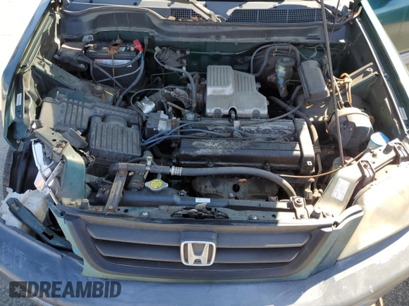 2000 Honda CR-V LX with VIN JHLRD1848YC013326, listed as a Copart auction lot 52247215 with 157,091 mi miles and Salvage Title. Bid and sale history available at carsss.com. Image 14.