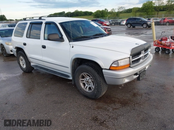 2003 Dodge Durango SLT Plus with VIN 1D4HS58N13F544814, listed as a IAAI auction lot 42675712 with 172,015 mi miles and . Bid and sale history available at DreamBid. Image 1.