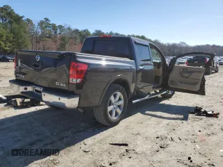 2015 Nissan Titan SL with VIN 1N6AA0EC4FN509604, listed as a Copart auction lot 49650865 with 100,184 mi miles and Salvage Title. Bid and sale history available at carsss.com. Image 3.