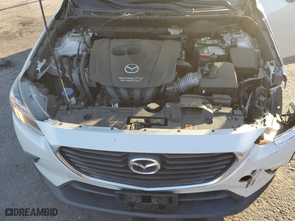2018 Mazda CX-3 Sport with VIN JM1DKFB78J0317177, listed as a Copart auction lot 41909555 with 53,890 mi miles and Salvage Title. Bid and sale history available at carsss.com. Image 12.