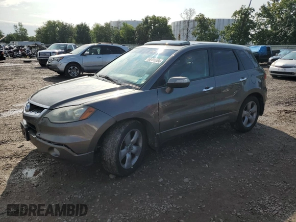 2007 Acura RDX Technology with VIN 5J8TB18547A016446, listed as a Copart auction lot 68494004 with 297,892 mi miles and Salvage Title. Bid and sale history available at DreamBid. Image 1.