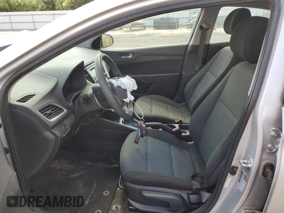 2021 Hyundai Accent SE with VIN 3KPC24A69ME132561, listed as a Copart auction lot 64632985 with 62,314 mi miles and Clean title. Bid and sale history available at DreamBid. Image 7.