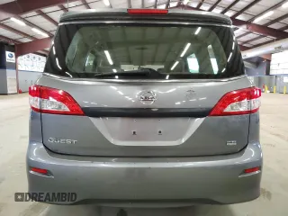 2014 Nissan Quest SV z VIN JN8AE2KP3E9101715, wystawiony jako Copart lot #59812295 z przebiegiem 127 766 mil mil oraz Czysty tytuł • Clean title. Historia ofert i sprzedaży dostępna na DreamBid. Obrazek 6.