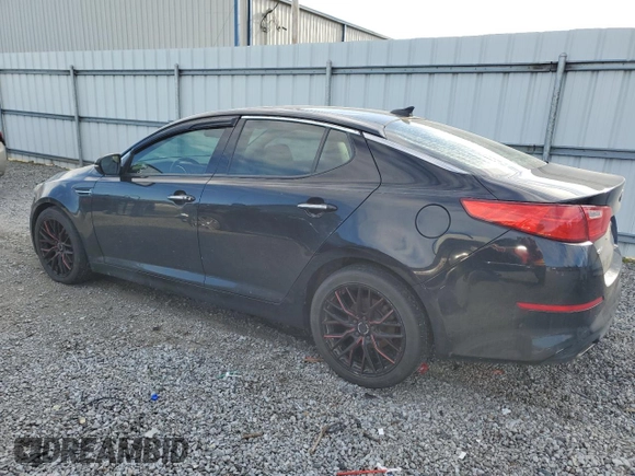 2015 Kia Optima EX with VIN 5XXGN4A77FG455101, listed as a Copart auction lot 45571055 with 211,941 mi miles and Salvage Title. Bid and sale history available at carsss.com. Image 2.