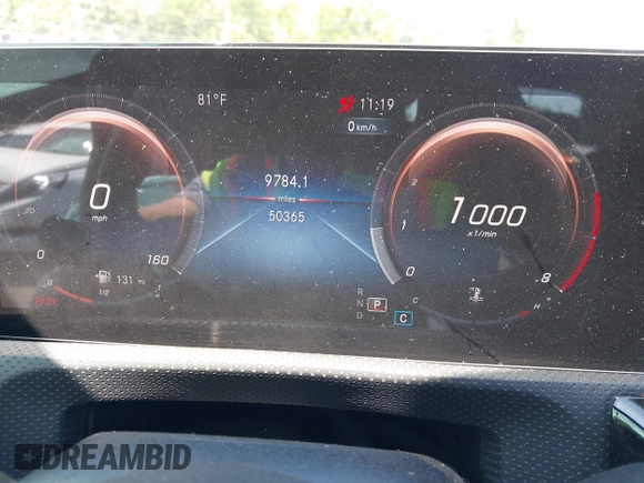 2021 Mercedes-Benz A 220 with VIN W1K3G4FB2MJ310293, listed as a IAAI auction lot 42205413 with 50,365 mi miles and . Bid and sale history available at DreamBid. Image 7.