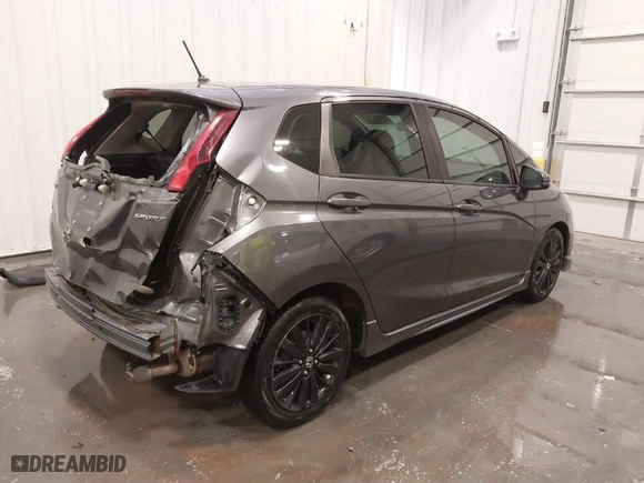 2018 Honda Fit Sport with VIN 3HGGK5H63JM722478, listed as a IAAI auction lot 41887339 with 67,262 mi miles. Bid and sale history available at carsss.com. Image 4.
