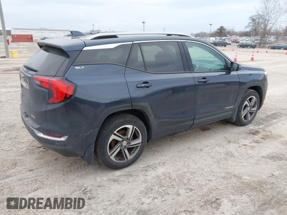 2018 GMC Terrain SLT with VIN 3GKALVEV3JL249110, listed as a IAAI auction lot 41712782 with 201,316 mi miles. Bid and sale history available at carsss.com. Image 4.