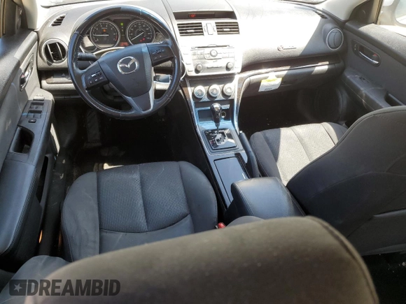 2012 Mazda 6 i Touring with VIN 1YVHZ8DH2C5M12963, listed as a Copart auction lot 60695835 with 100,200 mi miles and Salvage title. Bid and sale history available at DreamBid. Image 8.