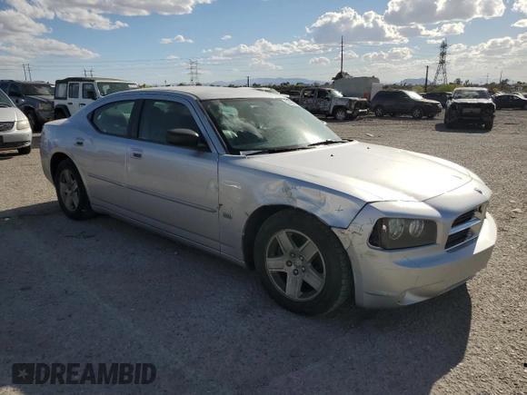 2006 Dodge Charger with VIN 2B3KA43G16H133667, listed as a Copart auction lot 53286435 with 118,997 mi miles and Salvage Title. Bid and sale history available at DreamBid. Image 4.