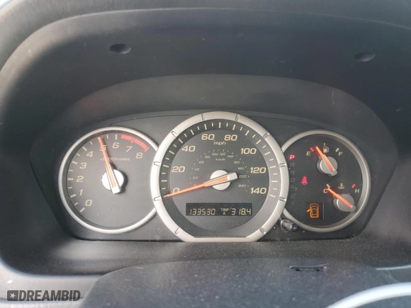 2007 Honda Pilot EX-L with VIN 5FNYF18517B009082, listed as a Copart auction lot 46277405 with 133,530 mi miles and Salvage Title. Bid and sale history available at carsss.com. Image 9.