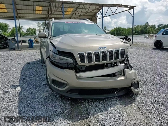 2020 Jeep Cherokee Latitude with VIN 1C4PJLCBXLD556789, listed as a Copart auction lot 58582565 with 66,865 mi miles and Salvage title. Bid and sale history available at DreamBid. Image 14.