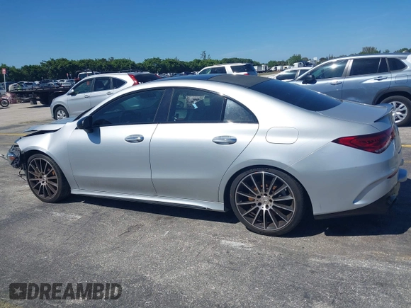 2021 Mercedes-Benz CLA with VIN W1K5J5BB2MN205798, listed as a IAAI auction lot 41722212 with 66,294 mi miles. Bid and sale history available at carsss.com. Image 14.