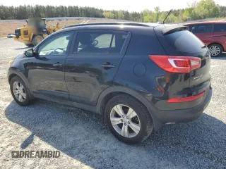 2011 Kia Sportage LX with VIN KNDPB3A29B7153383, listed as a Copart auction lot 52118075 with 191,742 mi miles and Salvage Title. Bid and sale history available at carsss.com. Image 2.