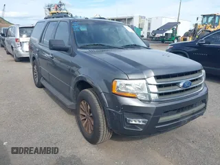 2017 Ford Expedition XLT with VIN 1FMJU1HT0HEA34835, listed as a IAAI auction lot 42763555 with 172,607 mi miles and . Bid and sale history available at DreamBid. Image 1.