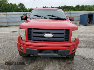 2009 Ford F-150 XL with VIN 1FTPW14V79FA70128, listed as a Copart auction lot 58830945 with 266,689 mi miles and Salvage title. Bid and sale history available at DreamBid. Image 5.