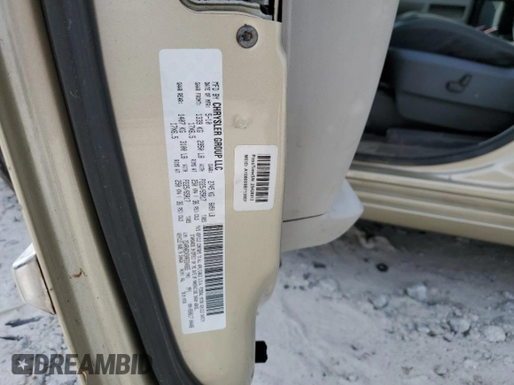 2010 Dodge Grand Caravan Crew with VIN 2D4RN6DX3AR334665, listed as a Copart auction lot 53302765 with 154,331 mi miles and Clean Title. Bid and sale history available at DreamBid. Image 13.