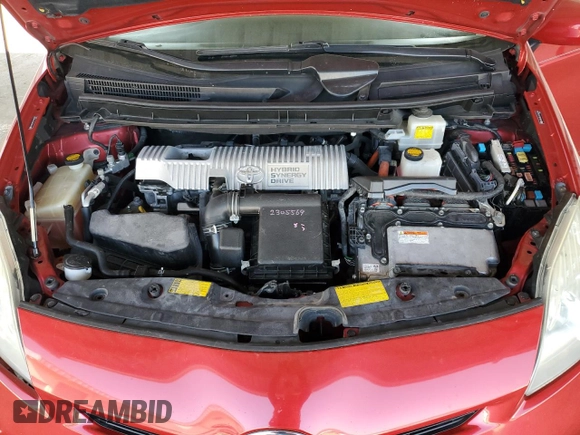 2012 Toyota Prius One with VIN JTDKN3DU3C1489789, listed as a Copart auction lot 54005515 with 134,723 mi miles and Salvage Title. Bid and sale history available at DreamBid. Image 11.