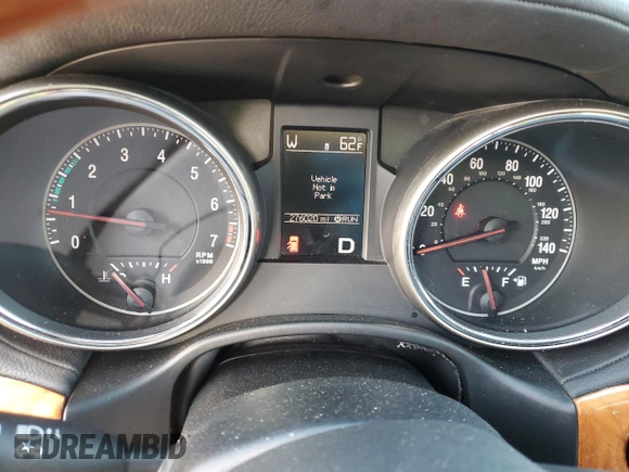 2013 Jeep Grand Cherokee Overland with VIN 1C4RJFCG2DC653207, listed as a Copart auction lot 48680885 with 276,020 mi miles and Salvage Title. Bid and sale history available at carsss.com. Image 9.