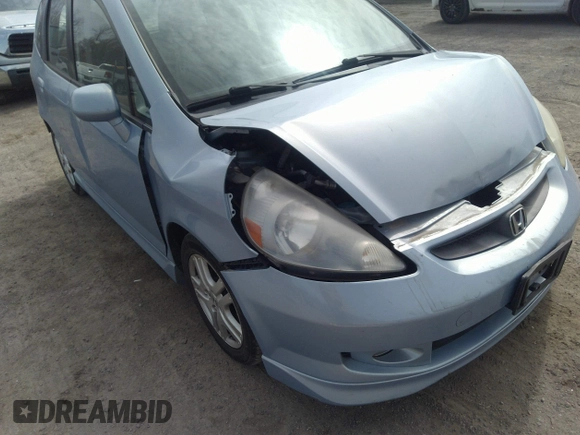 2008 Honda Fit Sport with VIN JHMGD38638S003972, listed as a IAAI auction lot 41827599 with 135,843 mi miles. Bid and sale history available at carsss.com. Image 6.