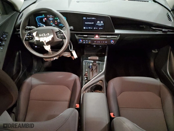 2023 Kia Niro LX with VIN KNDCP3LE1P5088782, listed as a Copart auction lot 63465264 with 20,337 mi miles and Salvage Title. Bid and sale history available at carsss.com. Image 8.