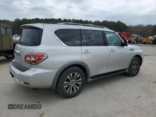 2017 Nissan Armada SL with VIN JN8AY2ND6H9007843, listed as a Copart auction lot 45537635 with 145,579 mi miles and Clean Title. Bid and sale history available at carsss.com. Image 3.