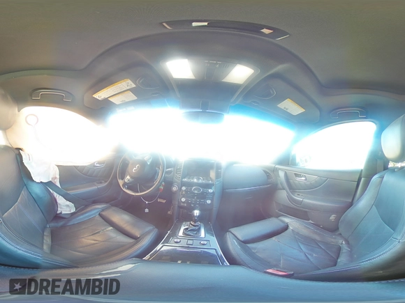 2015 Infiniti QX70 with VIN JN8CS1MU7FM382222, listed as a Copart auction lot 46942735 with 109,925 mi miles and Clean Title. Bid and sale history available at DreamBid. Image 14.