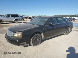 2001 Cadillac DeVille z VIN 1G6KD54Y11U102575, wystawiony jako Copart lot #47358045 z przebiegiem 204 706 mil mil oraz Szkoda całkowita • Salvage title. Historia ofert i sprzedaży dostępna na DreamBid. Obrazek 1.