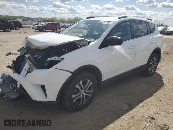 2016 Toyota RAV4 LE with VIN JTMZFREVXGD080960, listed as a Copart auction lot 52715025 with 0 mi miles and Salvage Title. Bid and sale history available at carsss.com. Image 1.