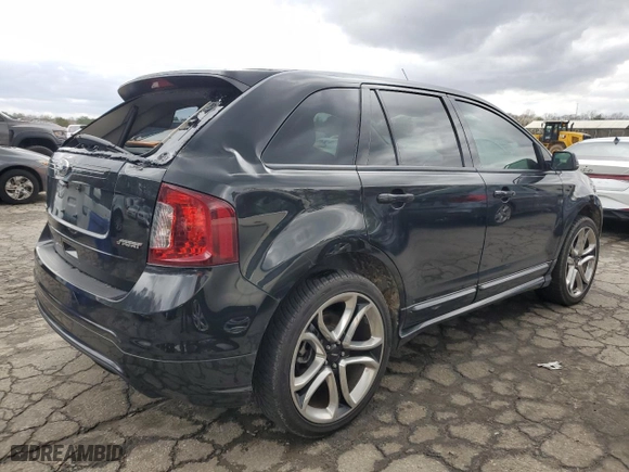 2014 Ford Edge Sport with VIN 2FMDK3AK1EBA65583, listed as a Copart auction lot 44526245 with 148,570 mi miles and Salvage Title. Bid and sale history available at carsss.com. Image 3.