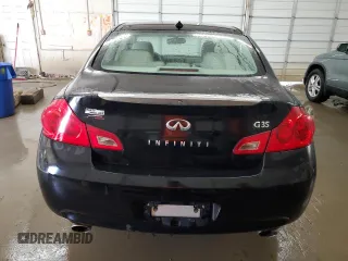 2007 Infiniti G35 Journey with VIN JNKBV61E67M721657, listed as a Copart auction lot 55496735 with 139,690 mi miles and Salvage Title. Bid and sale history available at DreamBid. Image 6.