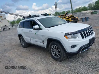 2016 Jeep Grand Cherokee Limited with VIN 1C4RJFBGXGC321747, listed as a IAAI auction lot 42150646 with 125,615 mi miles and . Bid and sale history available at DreamBid. Image 1.